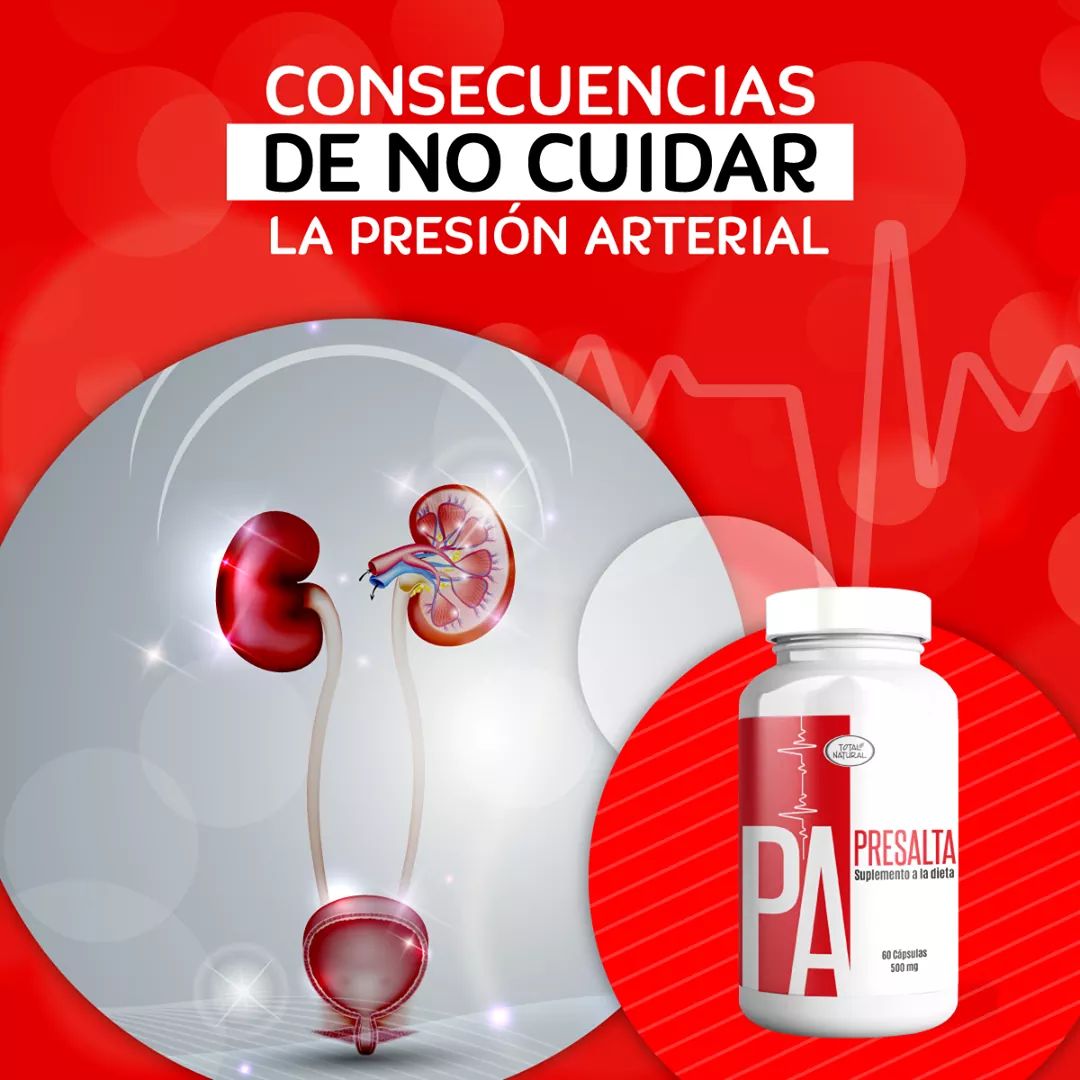 PRESALTA TOTAL NATURAL 60 CÁPSULAS