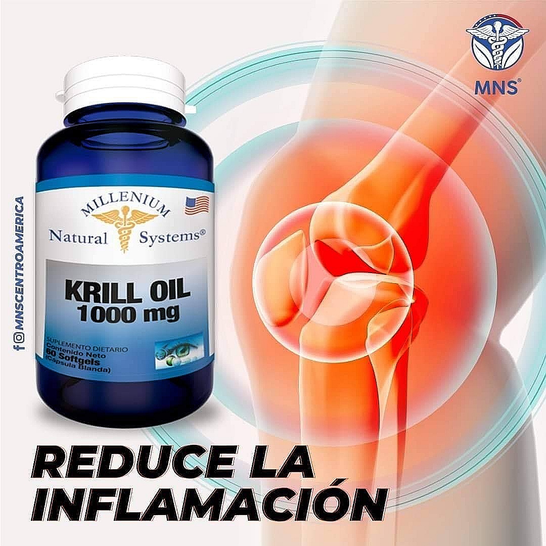 KRILL OIL MILLENIUM 1000MG 30 CÁPSULAS