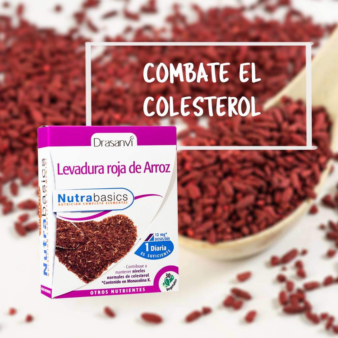 LEVADURA ROJA DE ARROZ DRASANVI 30 CÁPSULAS