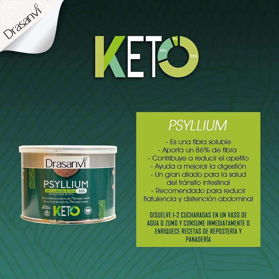 PSYLLIUM KETO DRASANVI 200G