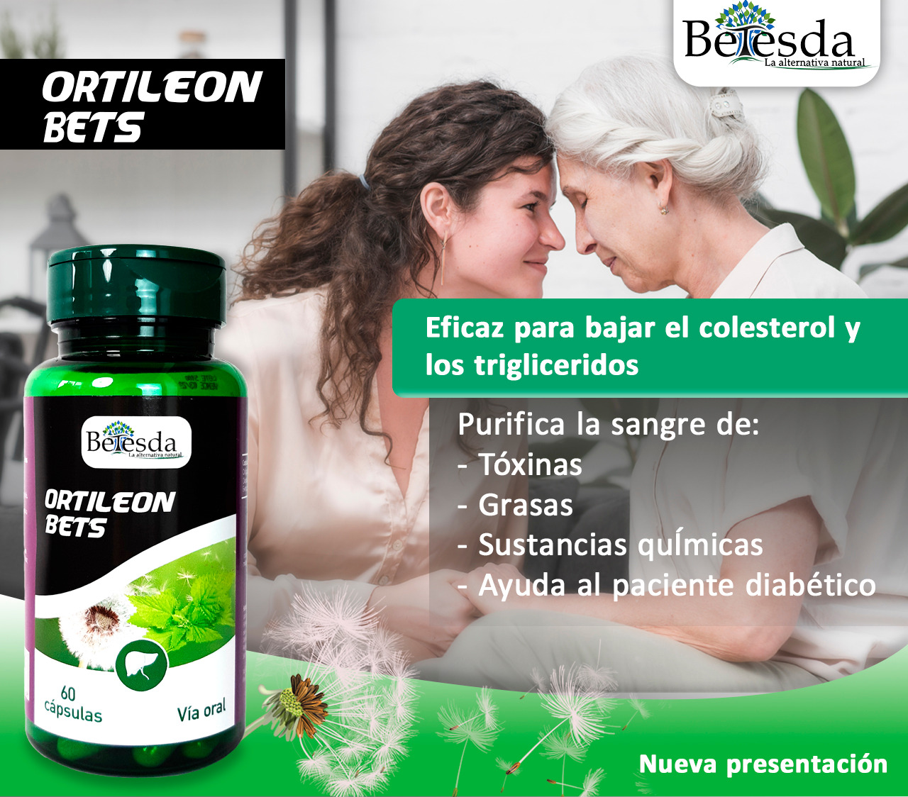 ORTILEON BETS BETESDA 60 CÁPSULAS