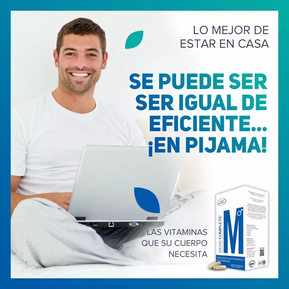 MENS COMPLETE TOTAL NATURAL 60 CÁPSULAS