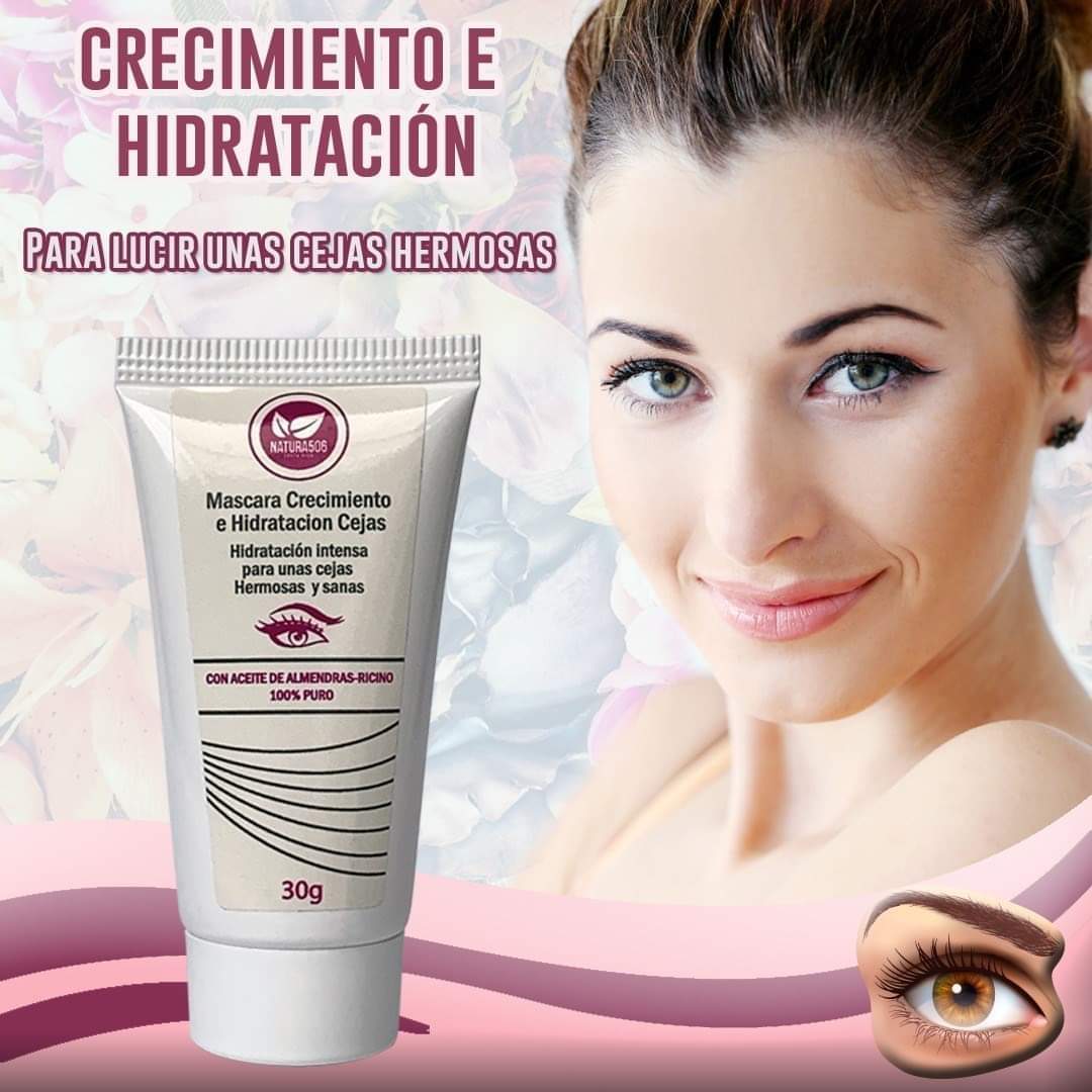 MASCARA DE CRECIMIENTO E HIDRATACION PARA CEJAS NATURA506 30G