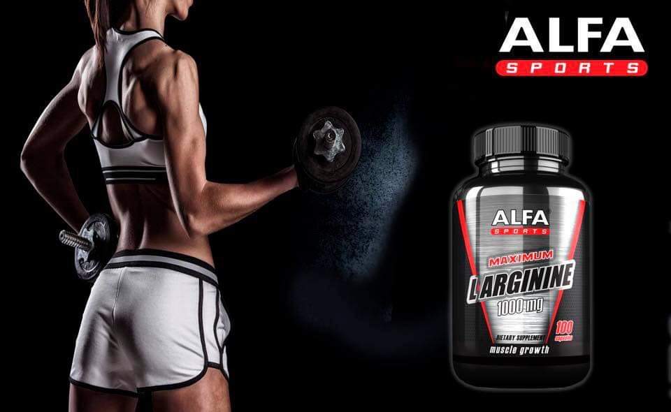 MAXIMUM L ARGININE 1000MG ALFA 100 CÁPSULAS