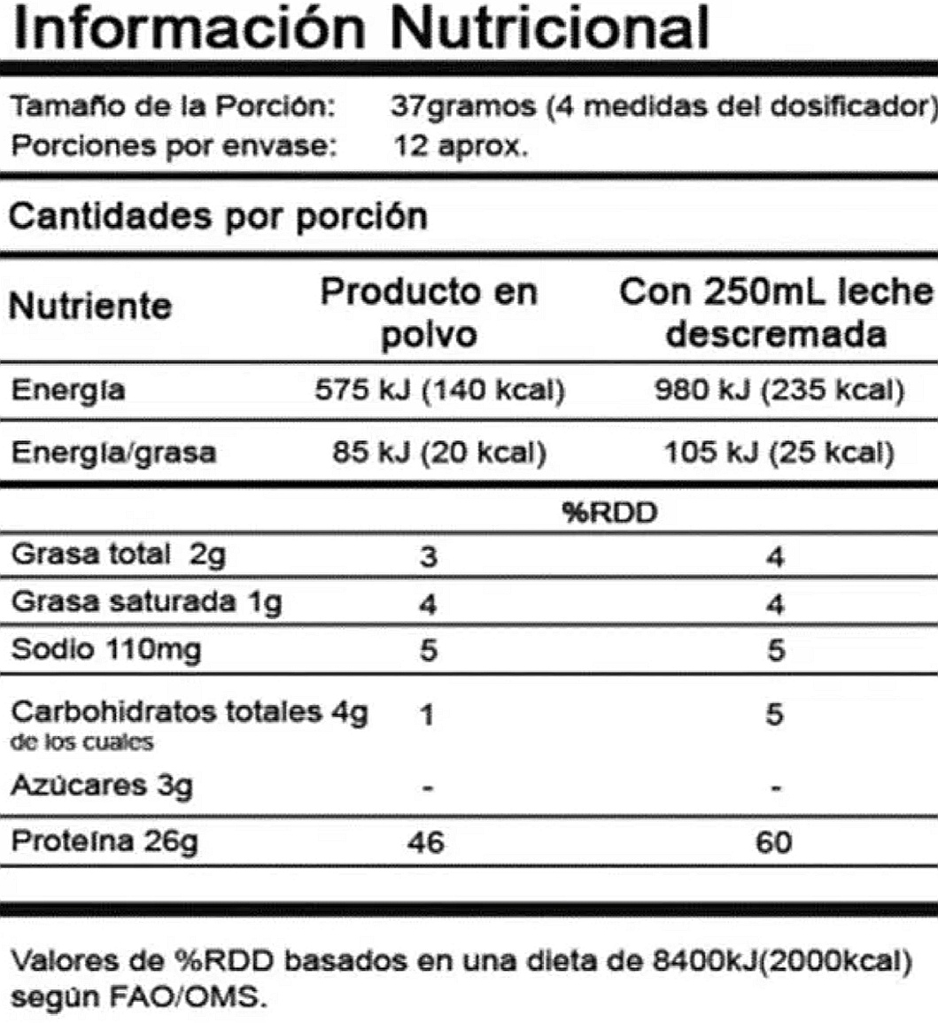 WHEY PROTEIN VAINILLA POWERLAB 445G