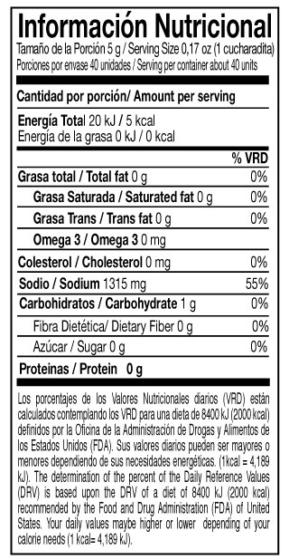 SAZONADOR DE POLLO JINCA 200G