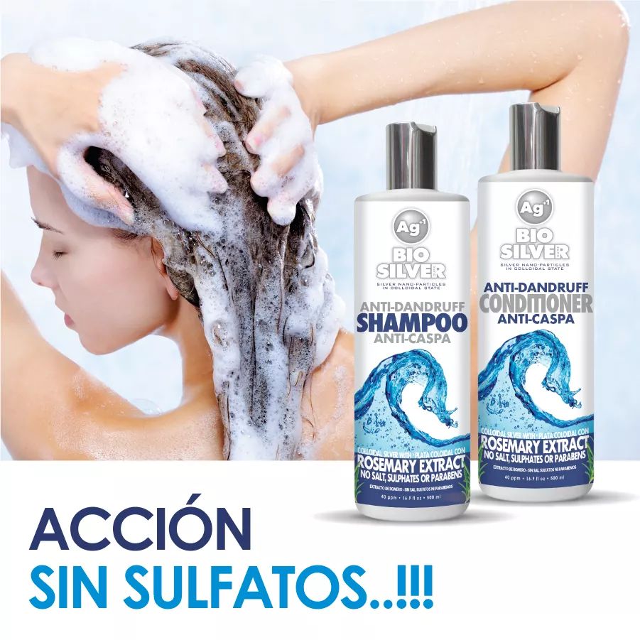 ACONDICIONADOR DE PLATA COLOIDAL ROMERO 500ML