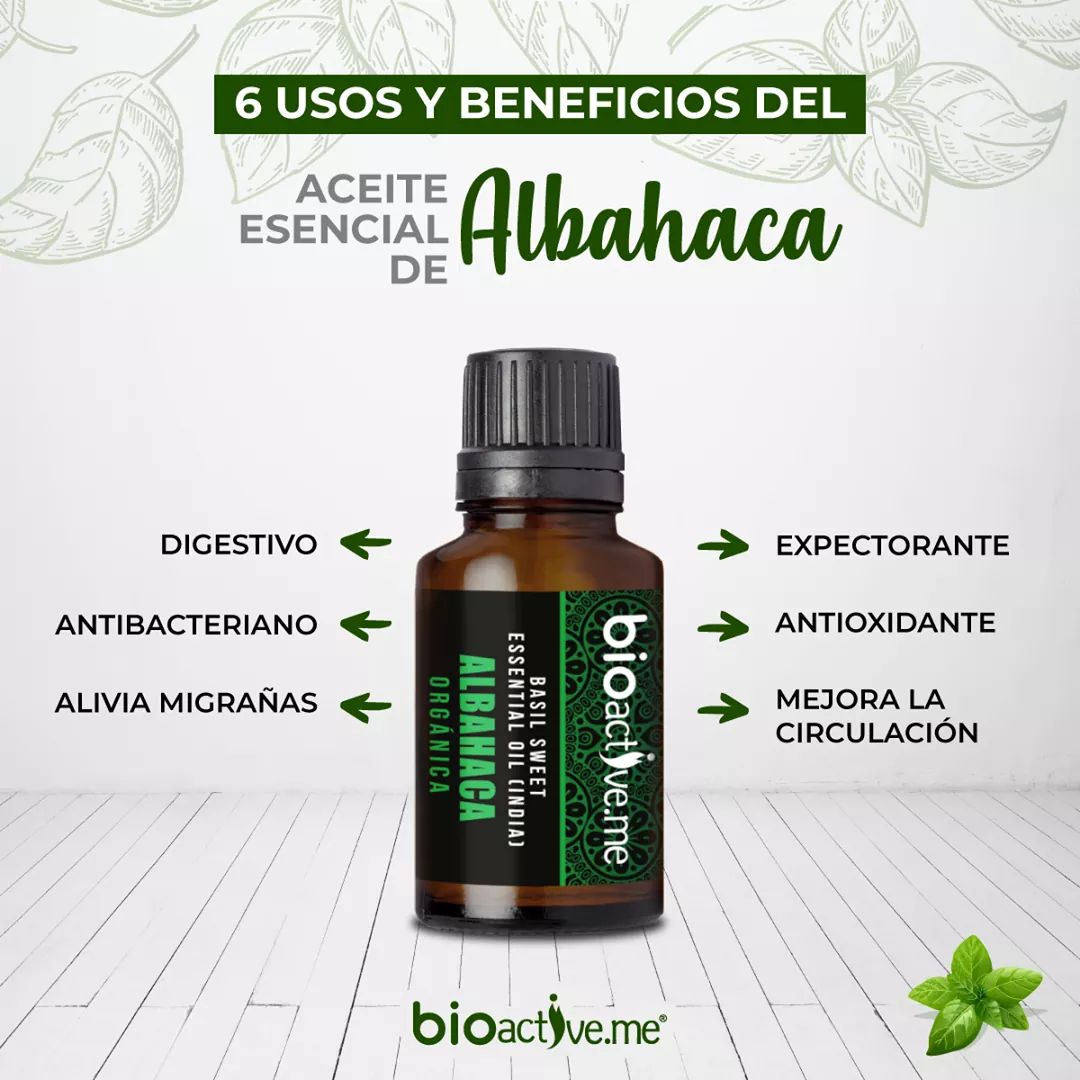ACEITE ESENCIAL ALBAHACA BIOACTIVE.ME 15ML