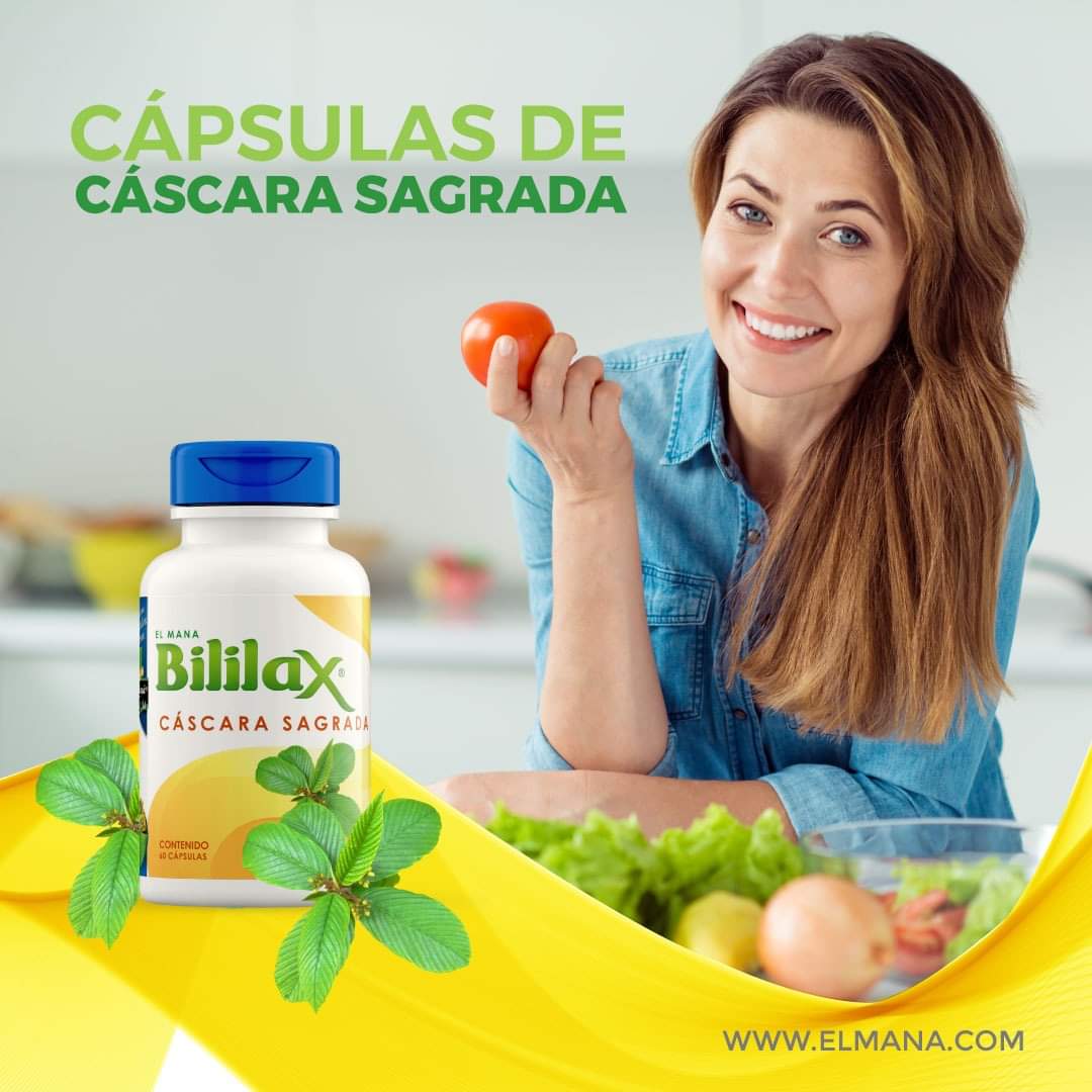 BILILAX CÁSCARA SAGRADA MANA 60 CÁPSULAS