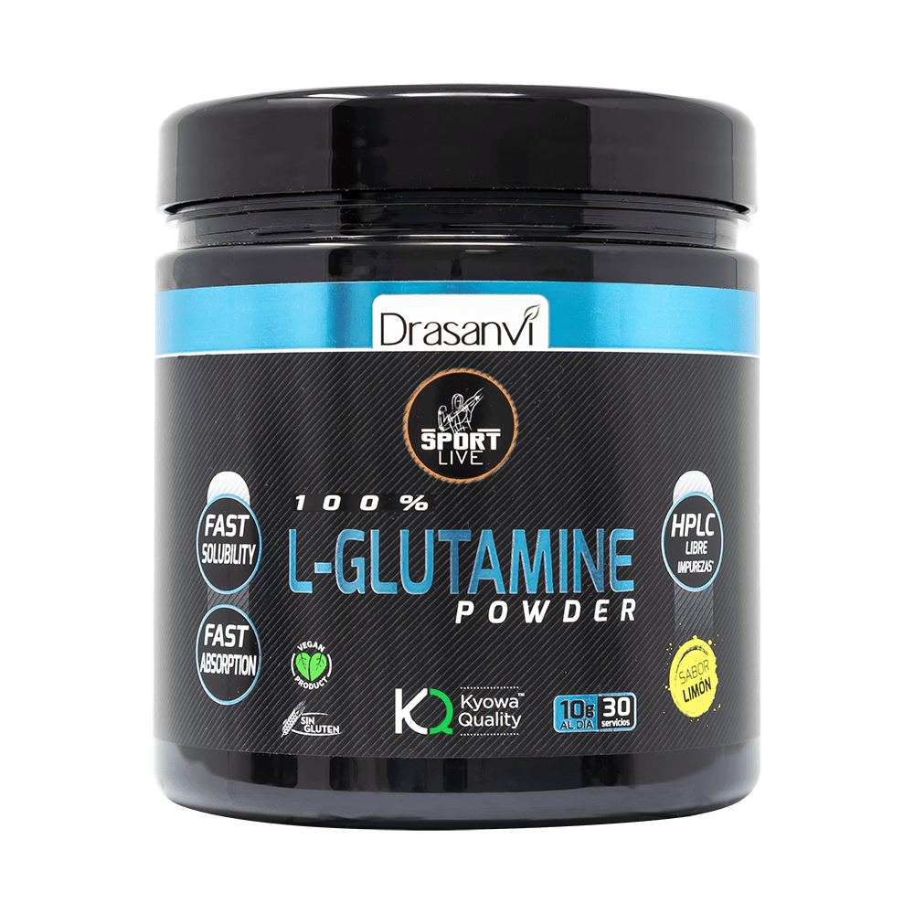 L-GLUTAMINA POWDER SABOR LIMON DRASANVI 300G