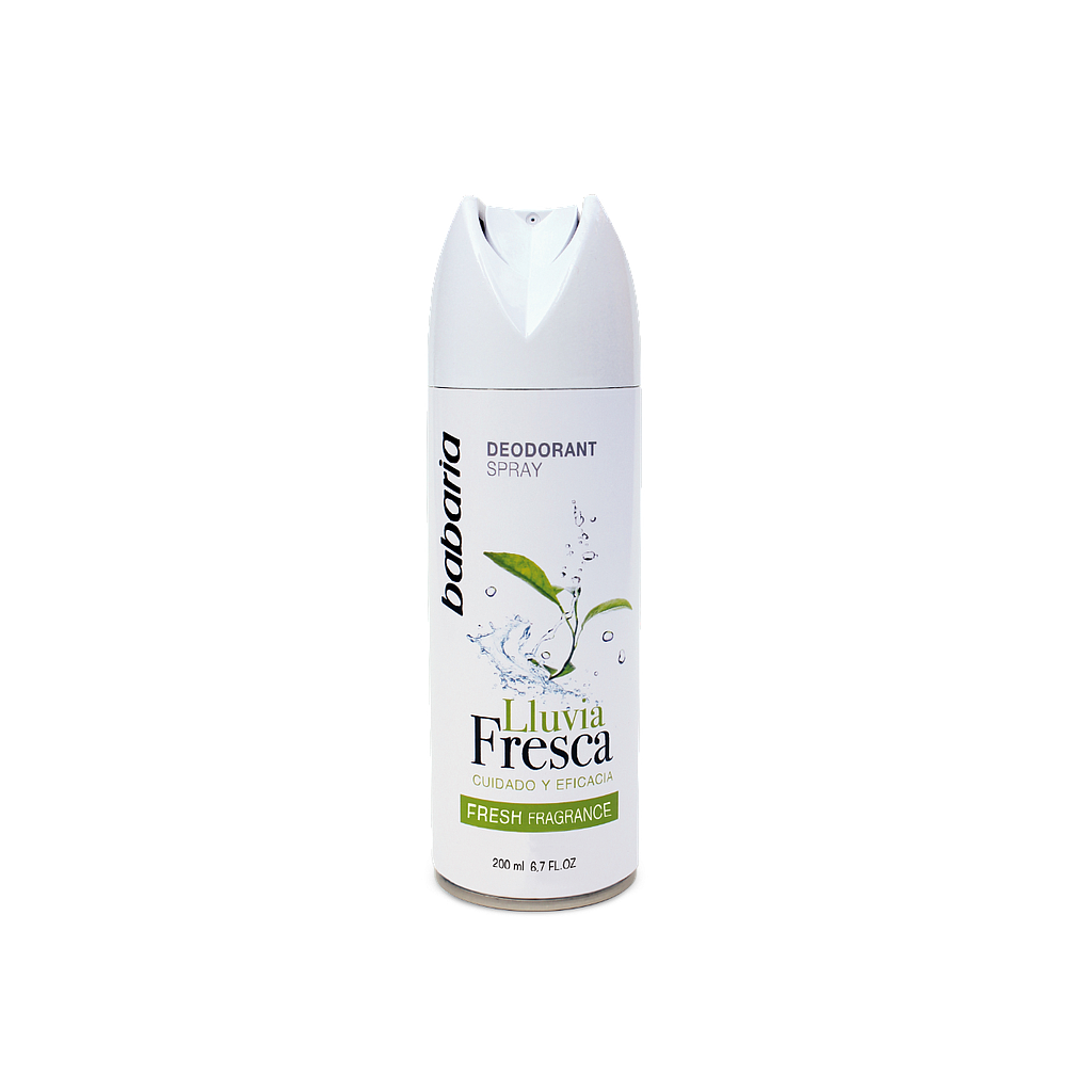DESODORANTE EN SPRAY LLUVIA FRESCA BABARIA 200ML