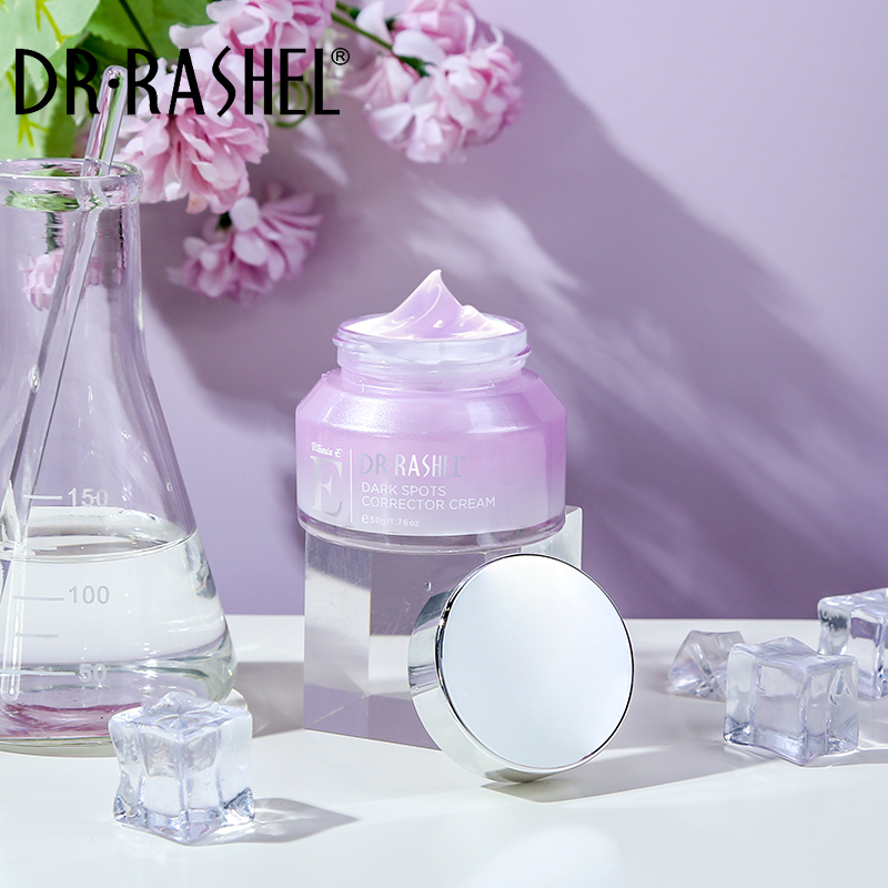 CREMA FACIAL CORRECTORA DE MANCHAS OSCURAS  CON VITAMINA E DR RASHEL 50G