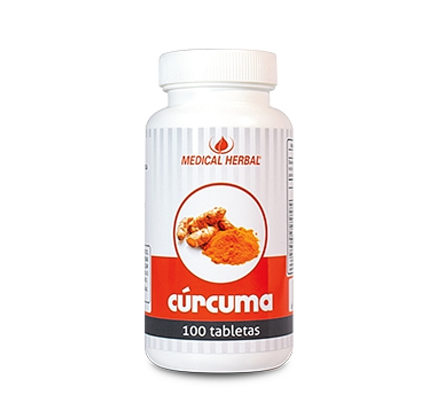CÚRCUMA MEDICAL HERBAL100 TABLETAS