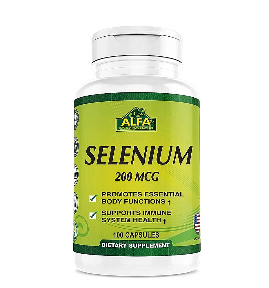SELENIUM 200MCG ALFA 100 CÁPSULAS