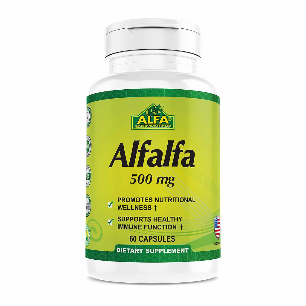 ALFALFA ALFA 500MG 60 CÁPSULAS