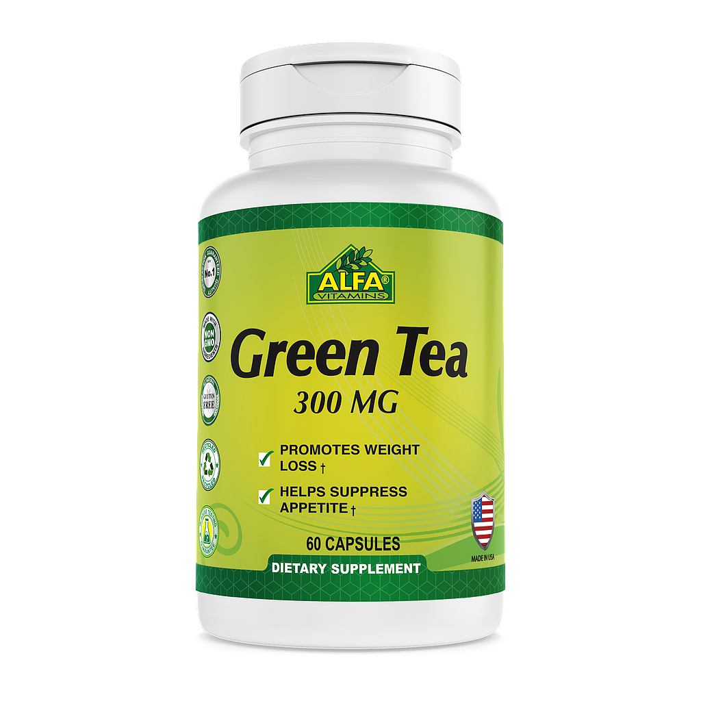 GREEN TEA ALFA 60 CÁPSULAS
