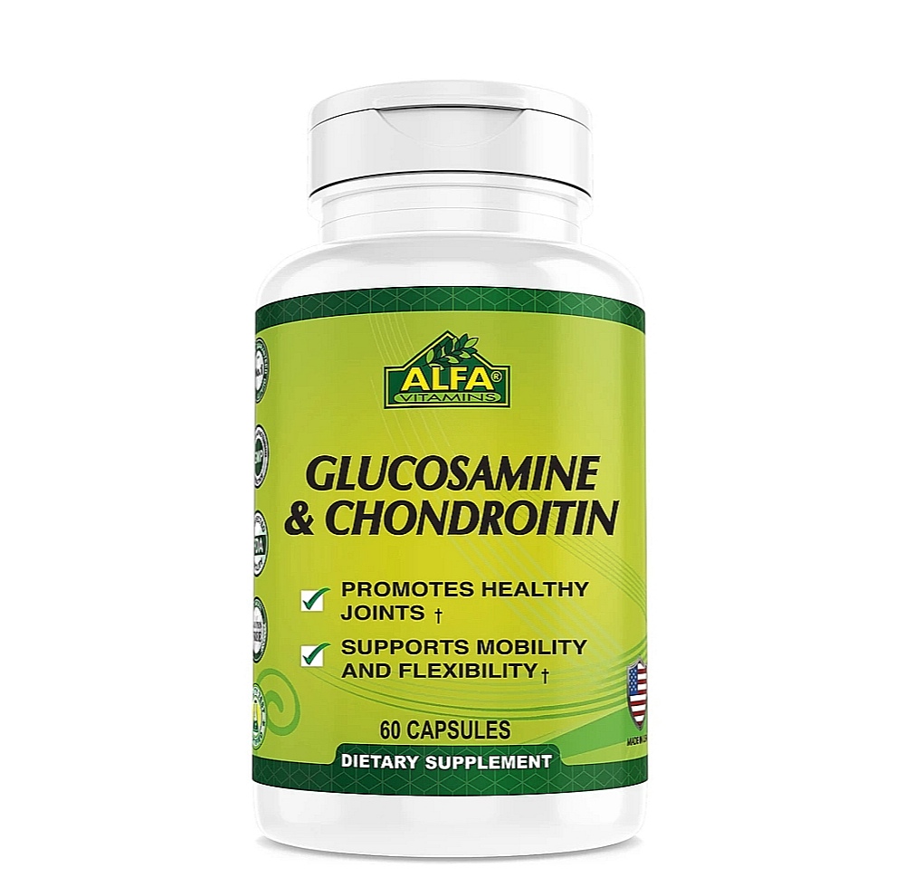 GLUCOSAMINE &amp; CONDROITIN ALFA 60 CÁPSULAS