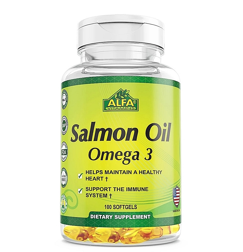 SALMON OIL ALFA 100 SOFTGELS