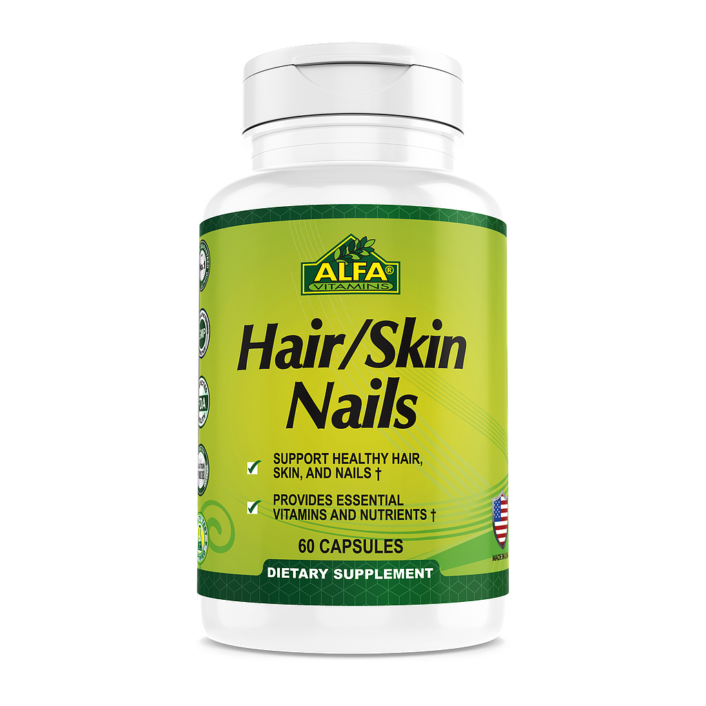 CABELLO, PIEL Y UÑAS ALFA 60 CÁPSULAS