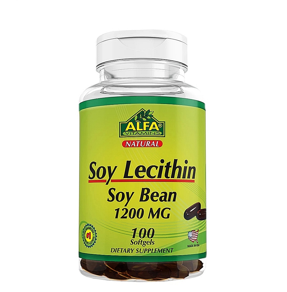 SOY LECITHIN ALFA 100 SOFTGELS