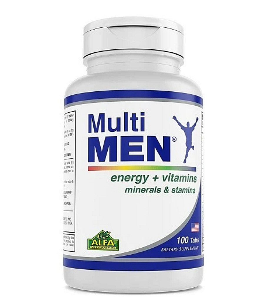 MULTI MEN ALFA 100 TABLETAS