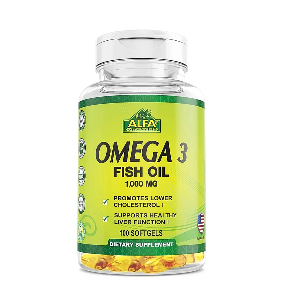 OMEGA 3 ALFA 1000MG 100 SOFTGELS