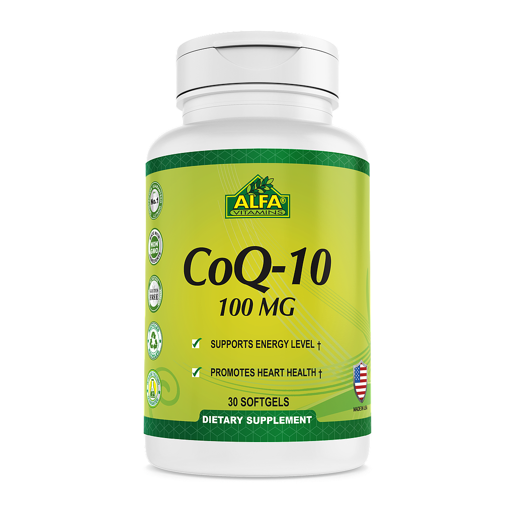 COQ-10 ALFA 100MG 30 SOFTGELS