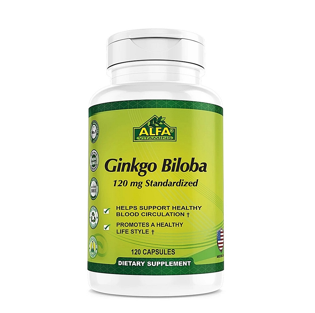 GINKGO BILOBA ALFA 120 CÁPSULAS