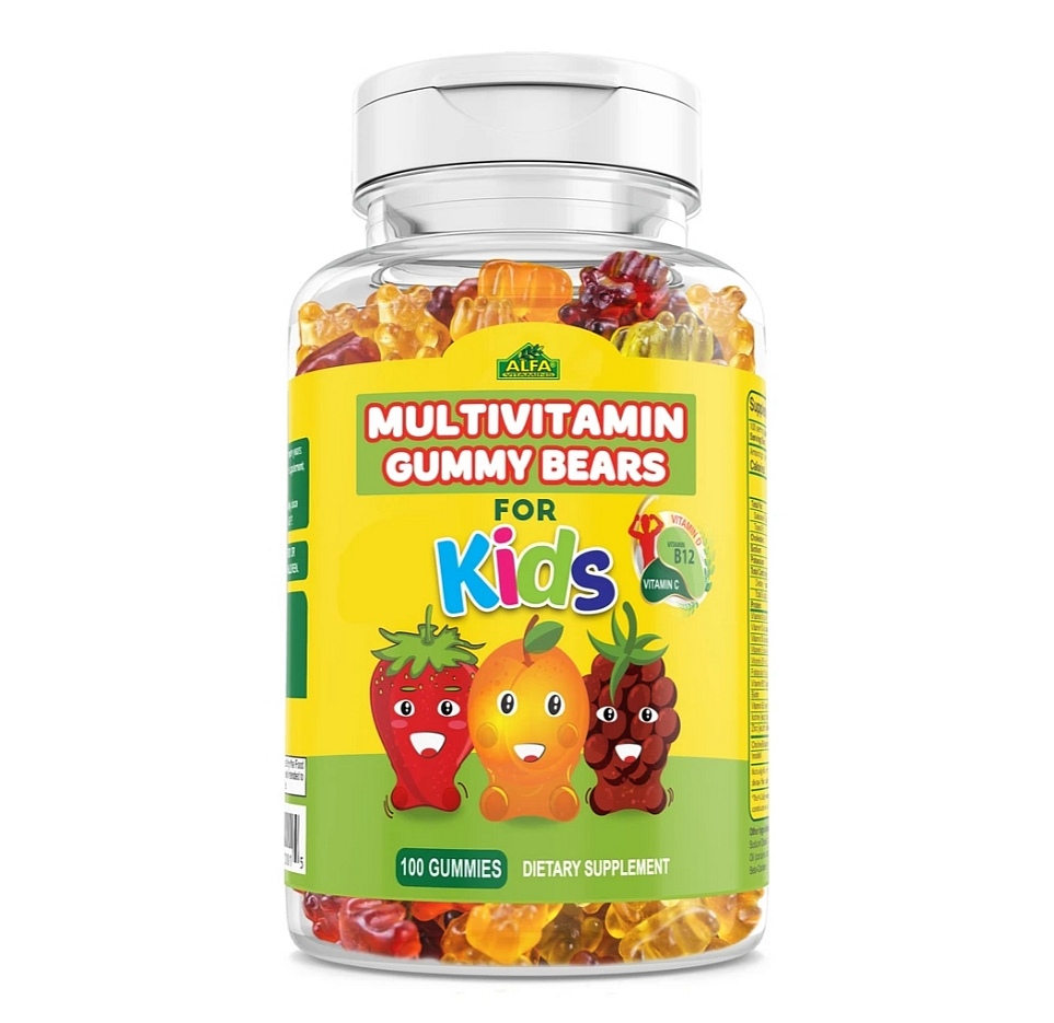 SUPER GUMMY BEARS ALFA 100 GUMMIES