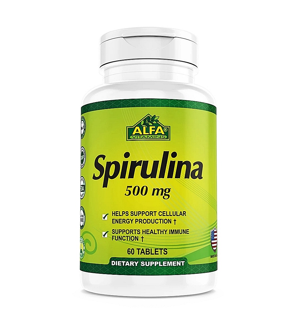 SPIRULINA ALFA 60 TABLETAS