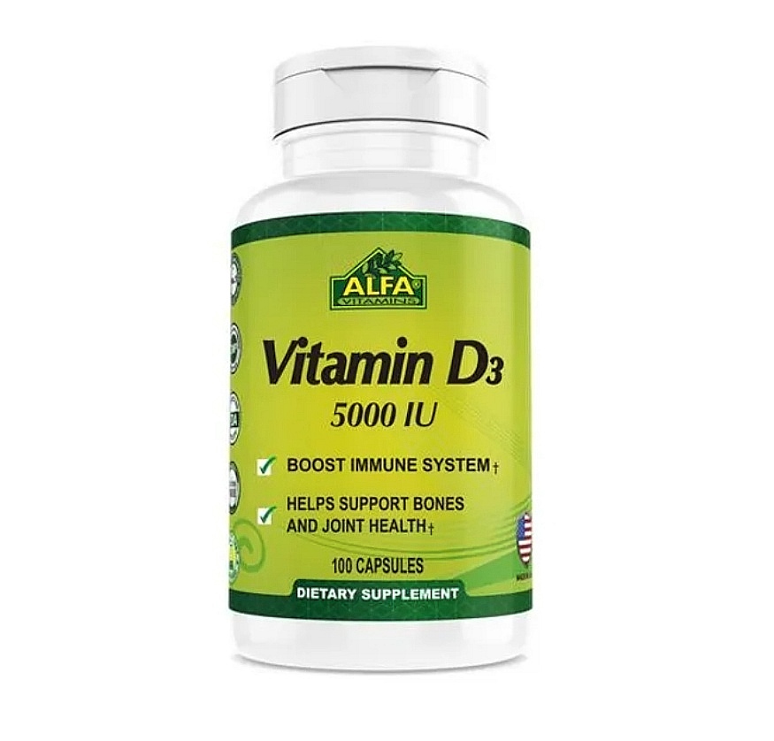 VITAMINA D3 ALFA 100 CÁPSULAS