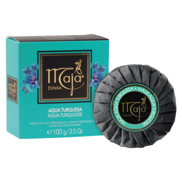 JABÓN REDONDO TURQUESA MAJA 100G
