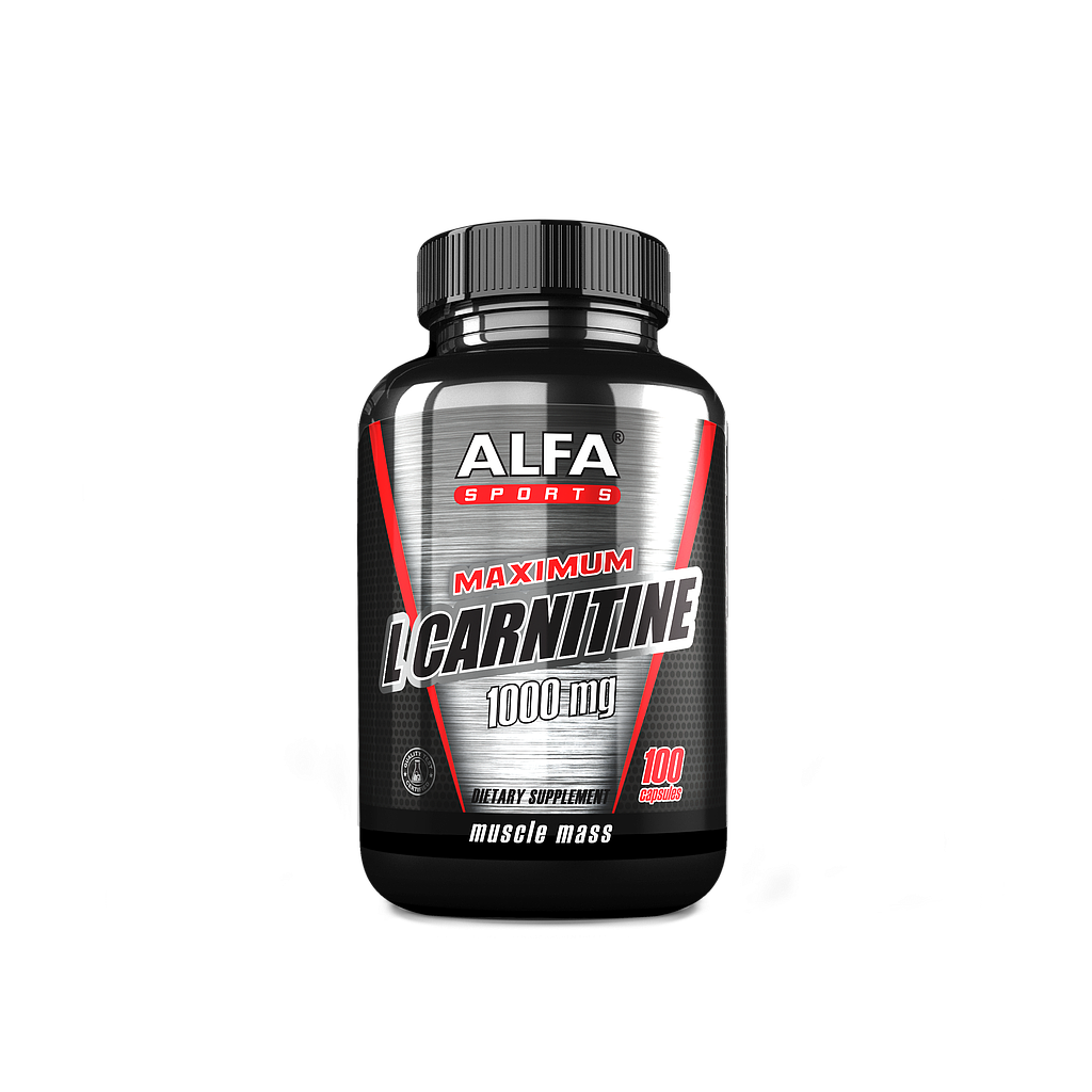MAXIMUM L CARNITINE ALFA 800MG 60 CÁPSULAS