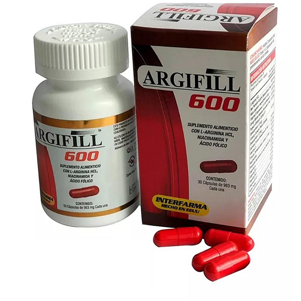 ARGIFILL 600 30 CÁPSULAS
