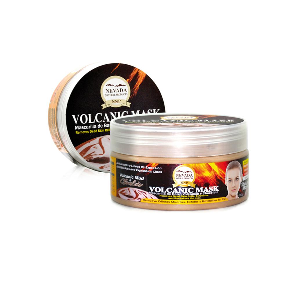 MASCARILLA DE BARRO VOLCÁNICO Y CHOCOLATE NEVADA 100G