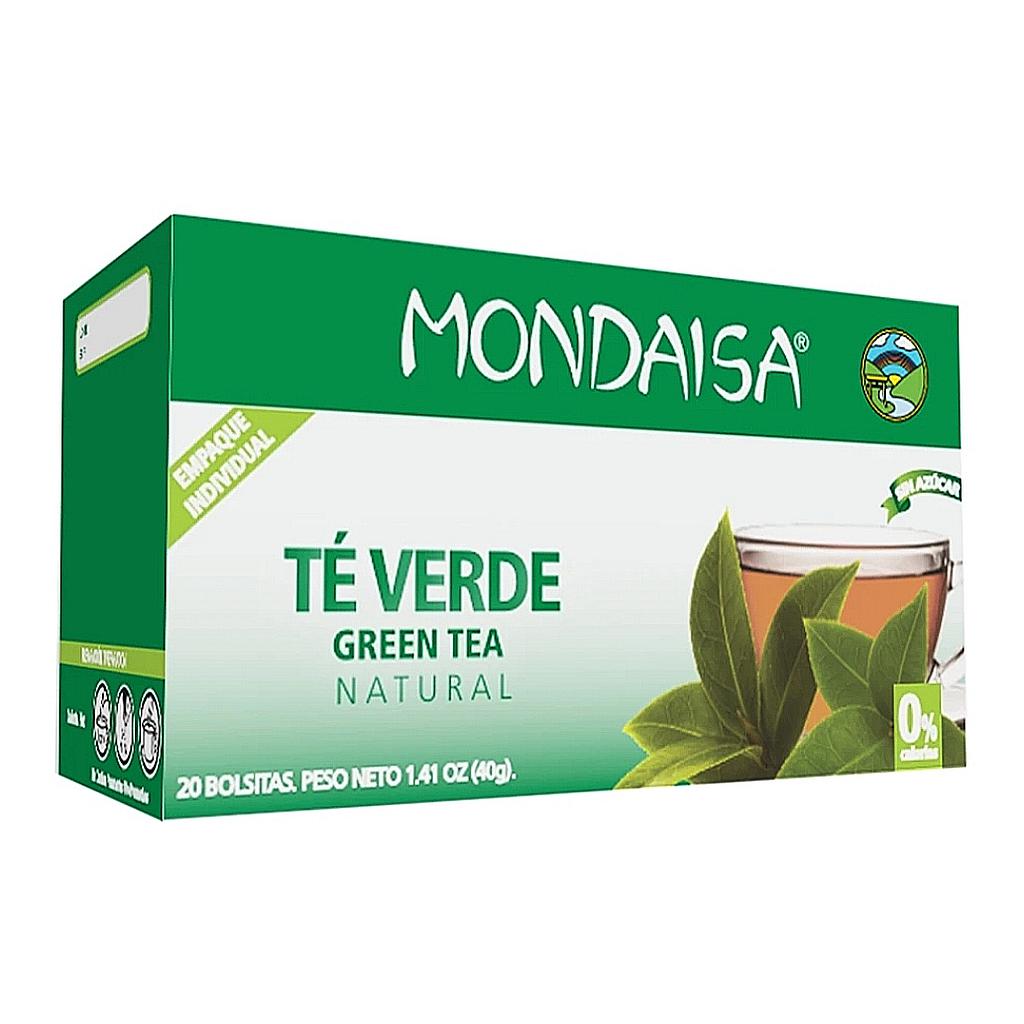 TÉ VERDE MONDAISA 25 BOLSAS
