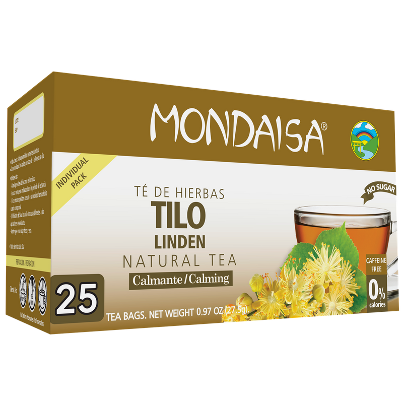TÉ DE TILO MONDAISA 25 BOLSAS