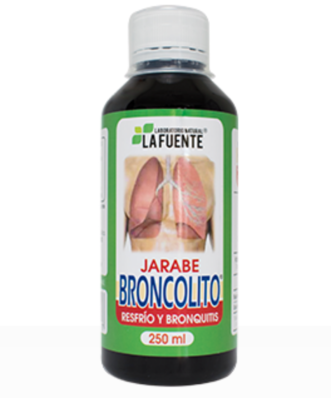 JARABE BRONCOLITO RESFRÍO Y BRONQUITIS LA FUENTE 250ML