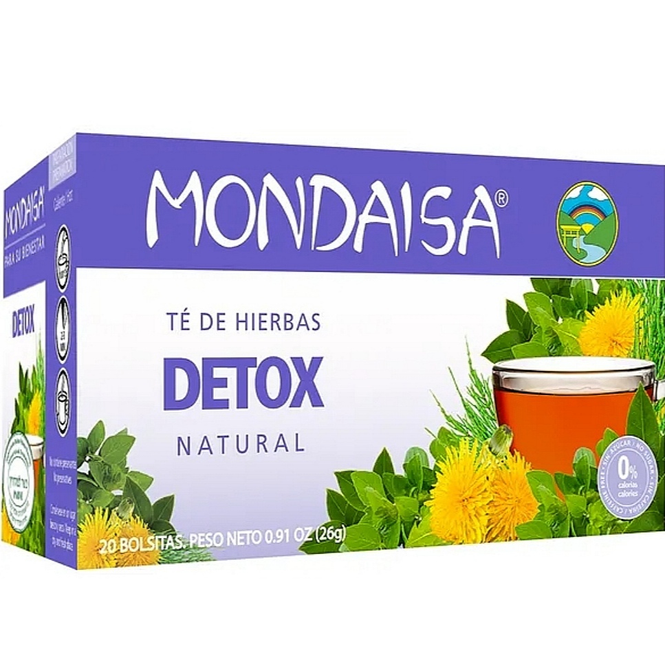 TÉ DETOX MONDAISA 20 BOLSITAS