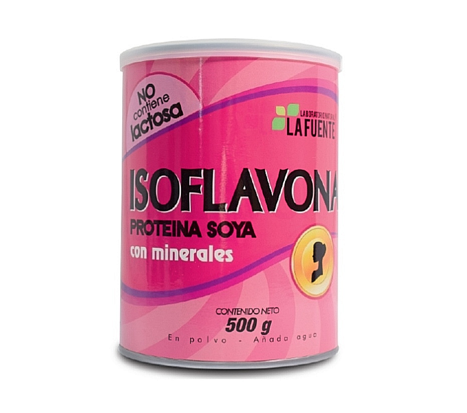 ISOFLAVONA CON MINERALES LA FUENTE 500G