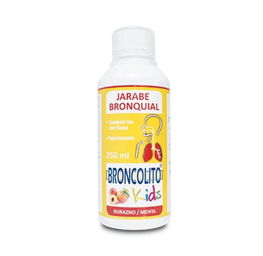 JARABE BRONQUIAL BRONCOLITO PARA NIÑO LA FUENTE  250ML