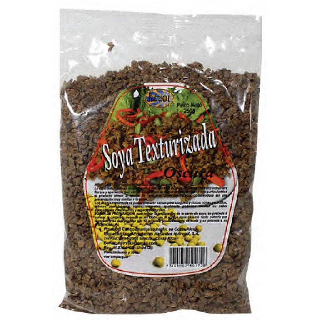CARNE DE SOYA OSCURA NUTRESOL 250G