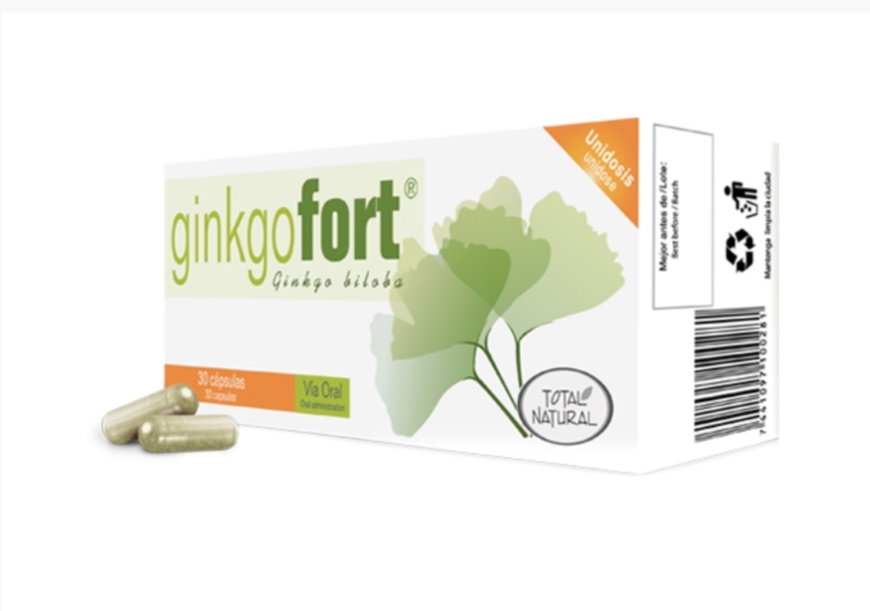 GINKGO FORT TOTAL NATURAL 30 CÁPSULAS