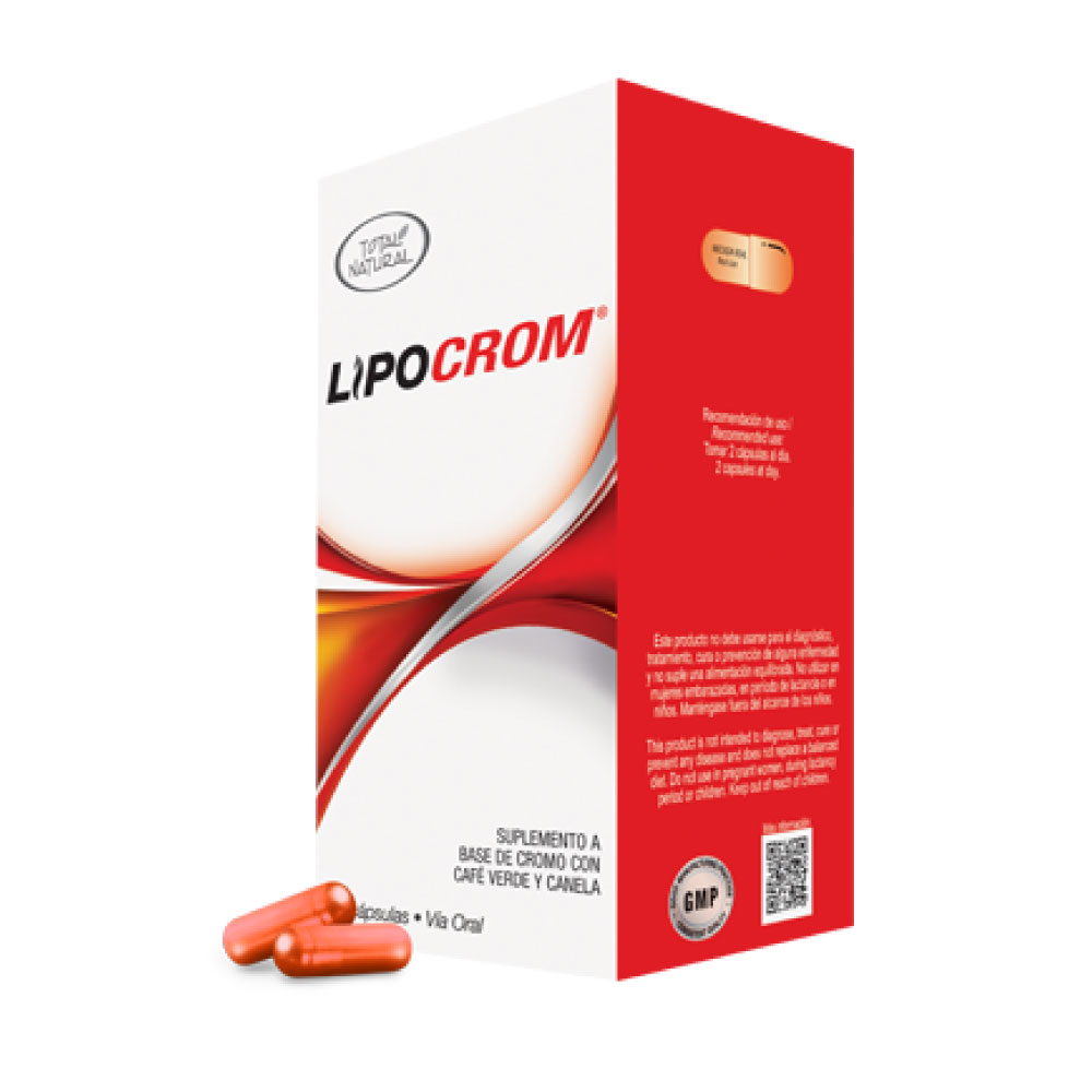 LIPOCROM TOTAL NATURAL 60 CÁPSULAS