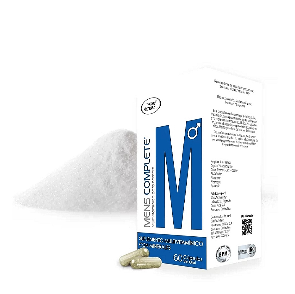 MENS COMPLETE TOTAL NATURAL 60 CÁPSULAS