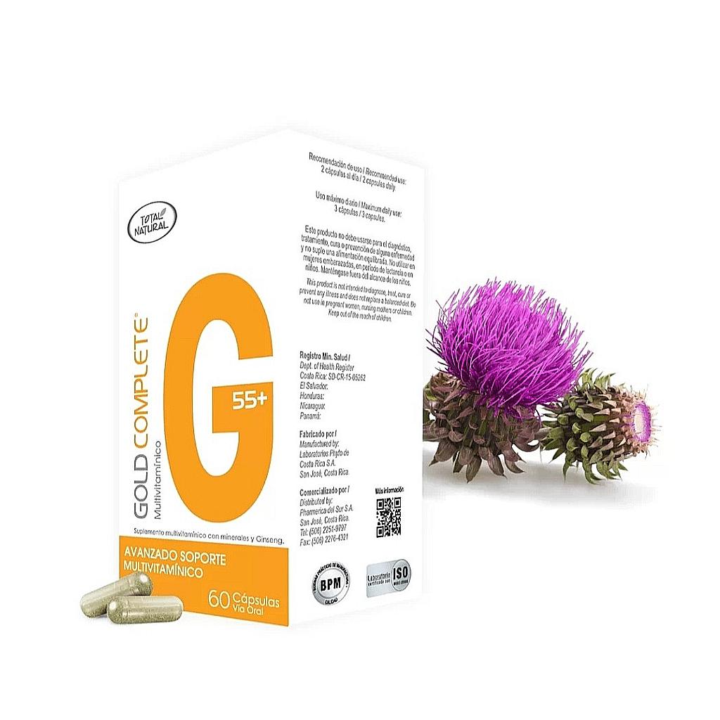 GOLD COMPLETE TOTAL NATURAL 60 CÁPSULAS