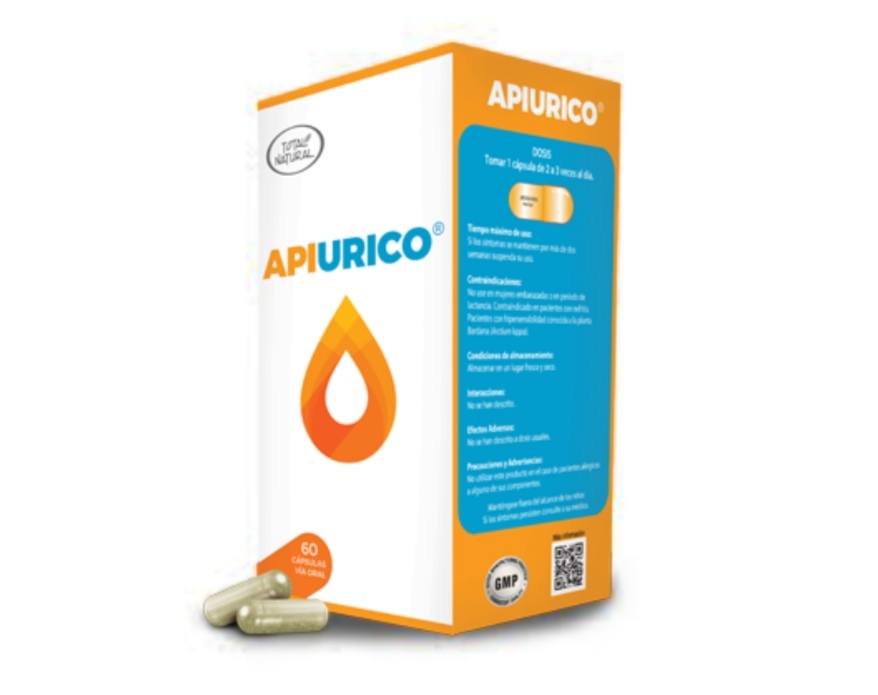 APIURICO TOTAL NATURAL 60 CÁPSULAS