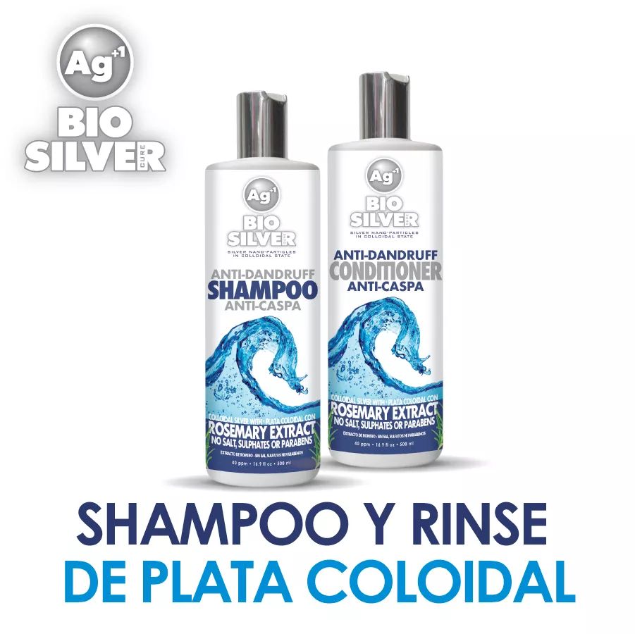ACONDICIONADOR DE PLATA COLOIDAL ROMERO 500ML