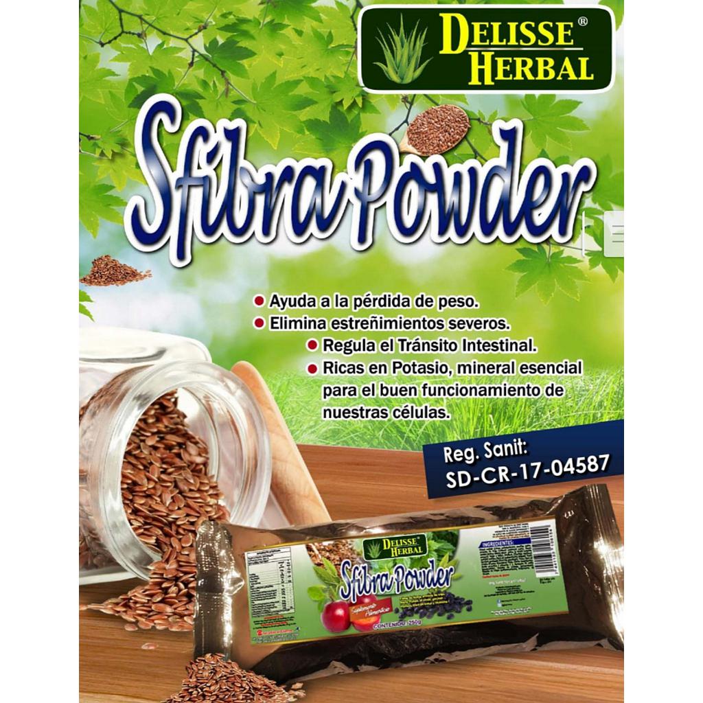 SFIBRA POWDER NATURA SALUD 250G