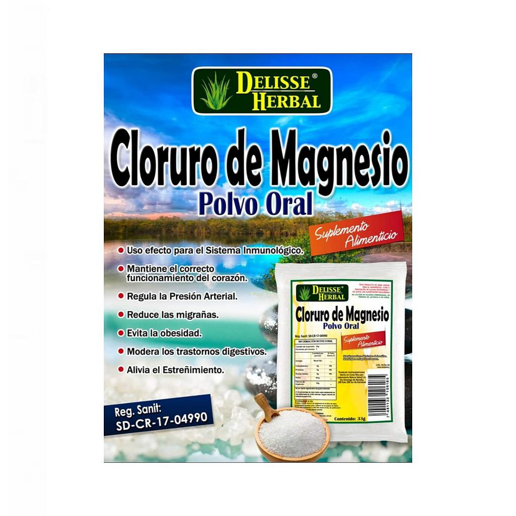 CLORURO DE MAGNESIO EN POLVO DELISSE HERBAL 33G